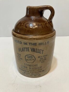 Vintage McCormick Platte Valley Whiskey Jug